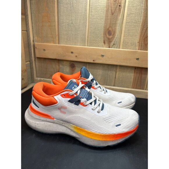 Charly Other - Charly Mens Running Shoes Size 8.5 USA Cushioning White/Orange